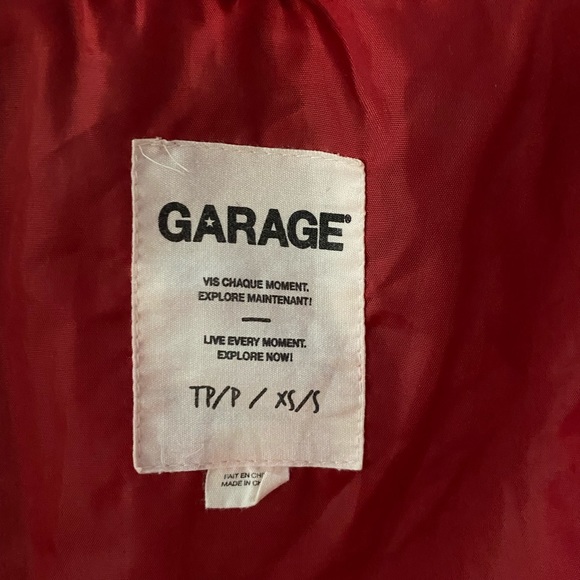 Garage red teddy coat xs/s - Picture 4 of 5